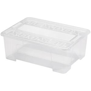 Heidrun Plastový úložný box s víkem TexBox 10l
