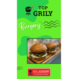 Weber Grill Academy 23. května - Burgery