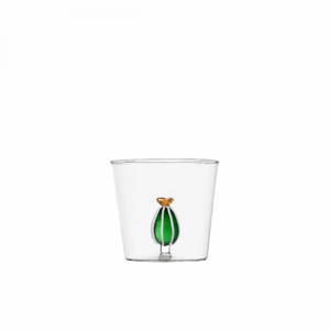 Ichendorf - Pohár s kaktusem s jantarovým květem 350 ml (983068)
