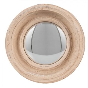 Nástěnné zrcadlo béžové 16x4 cm – 16x4 cm