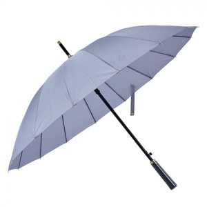 Šedý deštník pro dospělé – 100x80