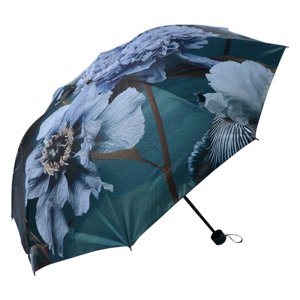 Skládací deštník do kabelky s květy III – 95x110 cm