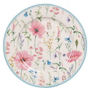 Porcelánový dezertní talířek Meadow – 19x2 cm