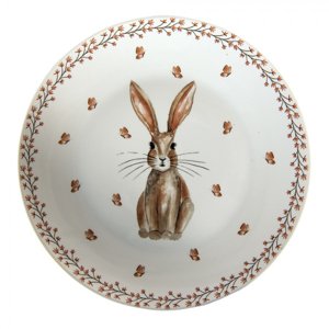 Dezertní talířek Rustic Easter Bunny – 20x2 cm
