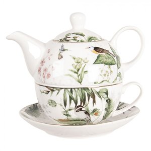 Porcelánový tea for one Tropical birds – 460 ml