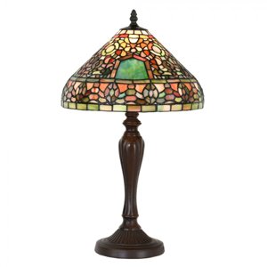 Stolní lampa Tiffany Leonie – 30x53 cm
