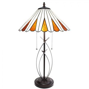 Stolní lampa Tiffany 41x69 cm E27/max 2x60W – 41x69 cm