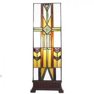 Stolní lampa Tiffany 18x18x48 cm E14/max 1x40W – 18x18x48 cm