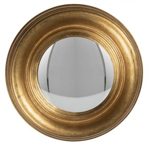 Nástěnné zrcadlo s masivním zlatým rámem Gerrita