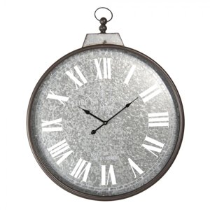 Kovové nástěné vintage hodiny Chef Le Annemien – 60x4x76 cm