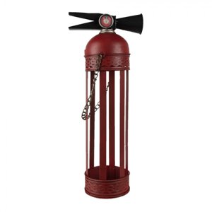 Dekorační hasicí přístroj Stojan na víno – 17x11x41 cm