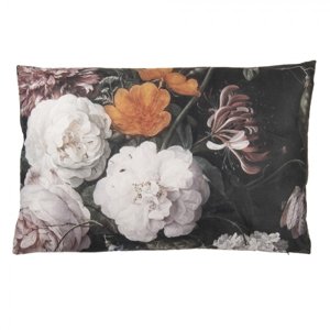 Vintage polštář s květinovým motivem a výplní