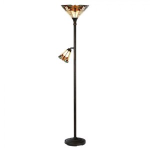 Stojací lampa Tiffany  Jannes – 30x178 cm