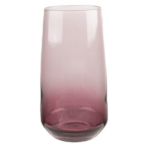 Fialová sklenička na vodu Rudie – 430 ml
