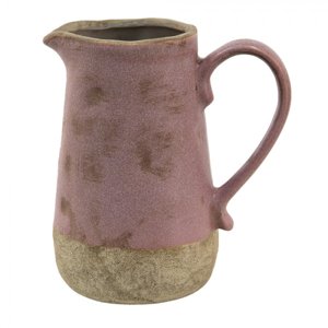 Růžovo-béžový keramický džbán Ingrid M – 1000 ml
