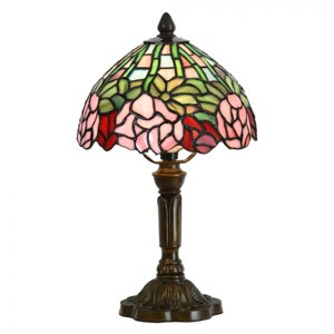 Stolní Tiffany lampa Sylvain – 21x39 cm