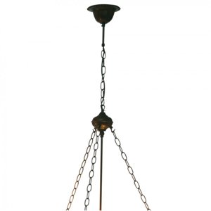 Kovový stropní držák lustru – 100 cm