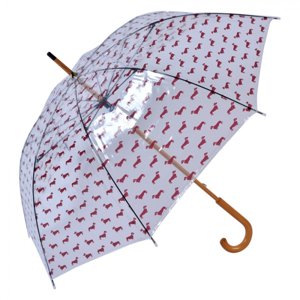 Deštník pro dospělé hnědý 60 cm – 60 cm