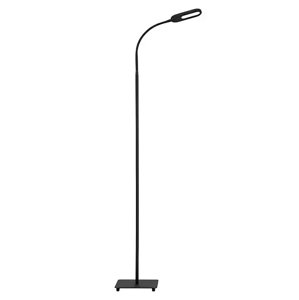 Stojací LED lampa Briloner 1297-015 / 6,5 W / stmívatelná / černá