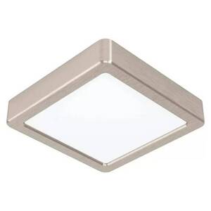 LED stropní svítidlo Eglo LED-DL Fueva 5 / 10,5 W / nikl / bílá