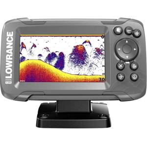 Sonar na ryby Lowrance Hook²-4x / bez GPS / šedá