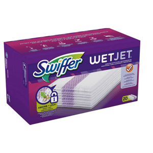 Náhradní čisticí utěrky pro mop Swiffer Wet Jet / 20 ks