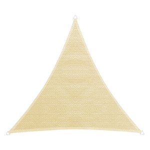 Sluneční markýza Windhager / trojúhelník / 225 g/m2 / 5 x 5 x 5 m / champagne