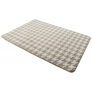 Tutumi Plyšový koberec 3D 160 x 230 cm - Béžový