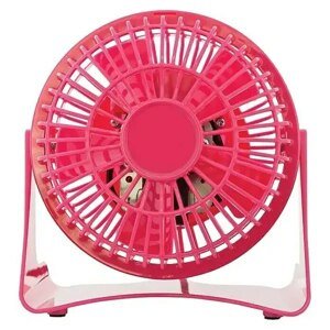 Stolní ventilátor Air Monster / 14 W / Ø 10 cm / růžová